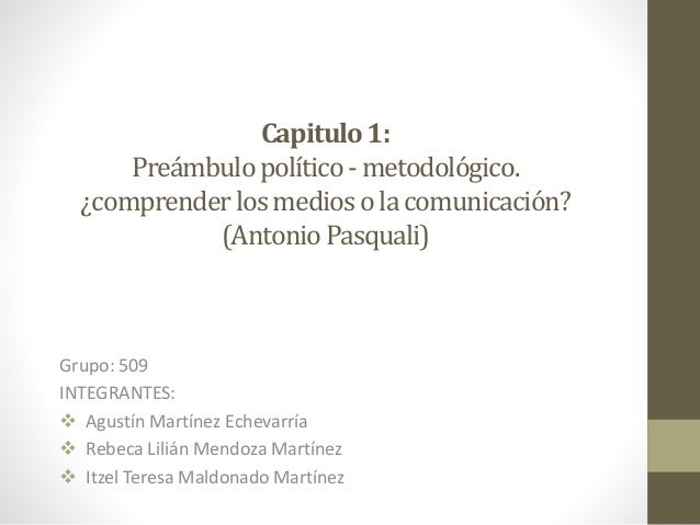 antonio pasquali comprender la comunicacion